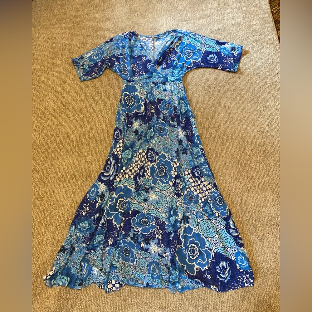 ASOS Long blue dress, US Size 8